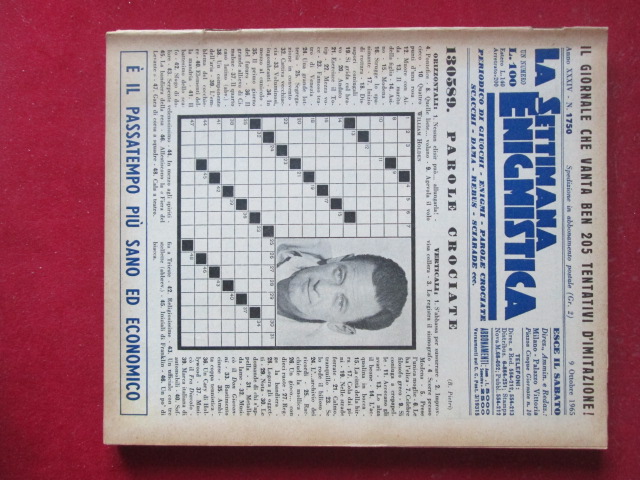 SETTIMANA ENIGMISTICA  1750 1965  [H059]2
