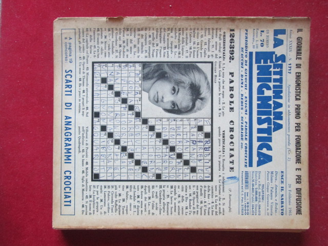 SETTIMANA ENIGMISTICA  1717 1965  [H059]1