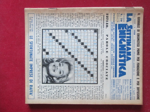 SETTIMANA ENIGMISTICA  1723 1965  [H059]2