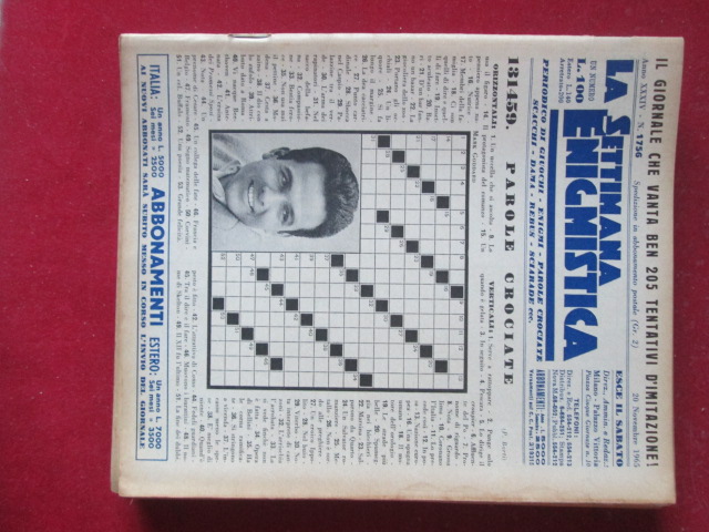 SETTIMANA ENIGMISTICA  1756 1965  [H059]2