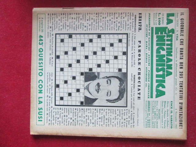 SETTIMANA ENIGMISTICA  1754 1965  [H059]2