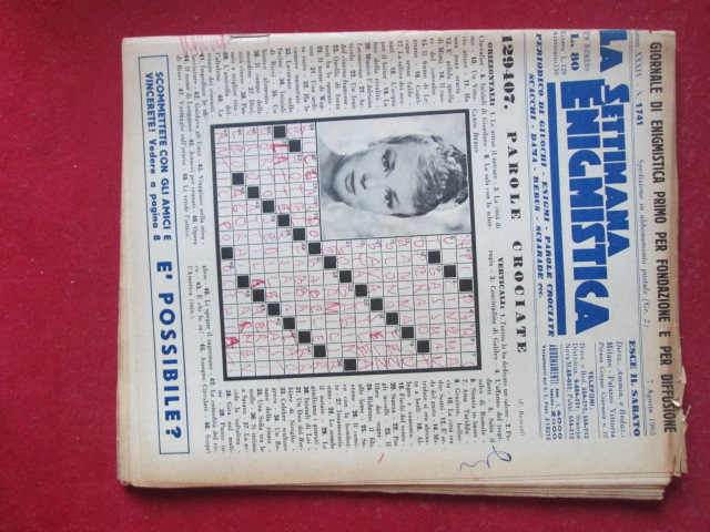 SETTIMANA ENIGMISTICA  1741 1965  [H059]1