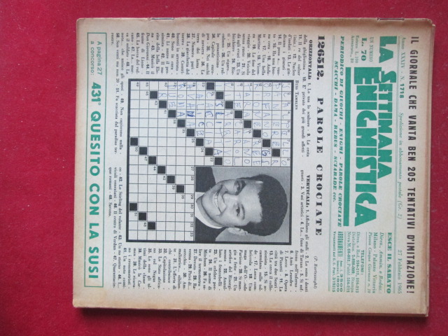 SETTIMANA ENIGMISTICA  1718 1965  [H059]2