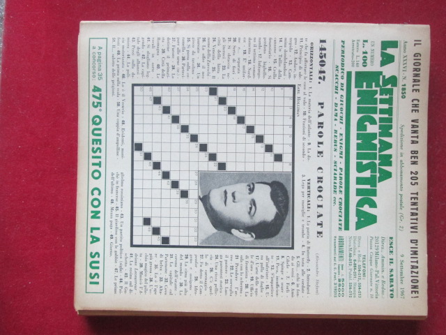 SETTIMANA ENIGMISTICA  1850 1967  [H059]2