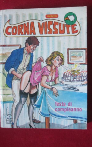 CORNA VISSUTE 98 1989 FUMETTO EROTICO EDIFUMETTO [SIT10] 