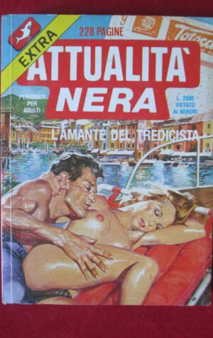 ATTUALITA NERA EXTRA 16 1988 FUMETTO EROTICO EDIFUMETTO [SIT10]
