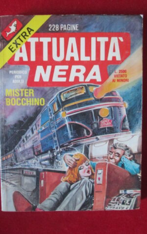 ATTUALITA NERA EXTRA 21 1989 FUMETTO EROTICO EDIFUMETTO [SIT10]