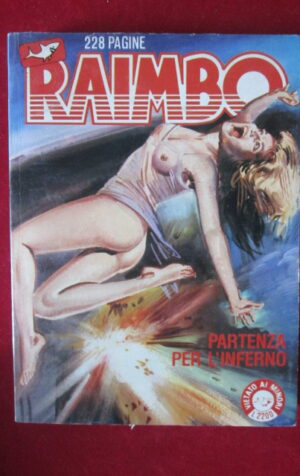 RAIMBO 14 1987 FUMETTO EROTICO EDIFUMETTO [SIT10] RARO!