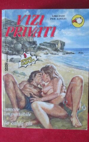 VIZI PRIVATI 3 1990 FUMETTO EROTICO EDIPERIODICI [SIT9]