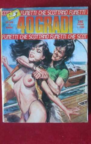 40 GRADI 1 1987 FUMETTO EROTICO EDIFUMETTO [SIT12]