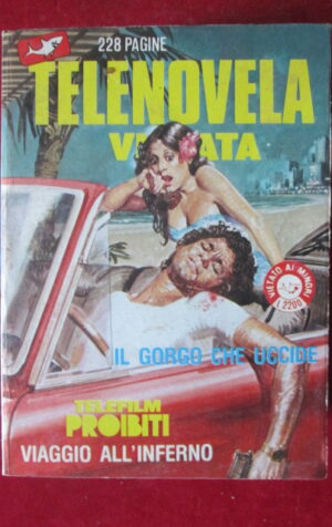 TELENOVELA VIETATA 8 1987 FUMETTO EROTICO EDIFUMETTO [SIT12]