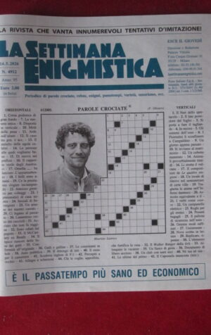 SETTIMANA ENIGMISTICA 4912 2026 - MAURIZIO LASTRICO [MV3]