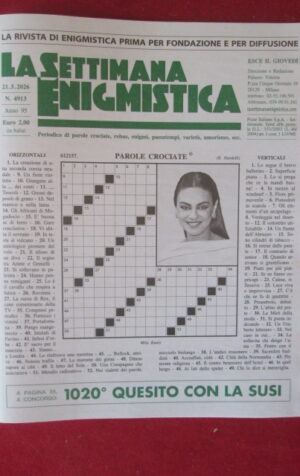 SETTIMANA ENIGMISTICA 4913 2026 - MILA KUNIS [MV3]