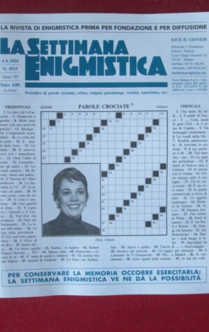 SETTIMANA ENIGMISTICA 4915 2026 - OLIVIA COLMAN [MV3]
