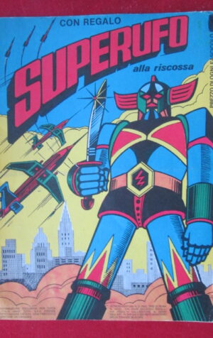 SUPERUFO ALLA RISCOSSA Astroavventura 2 1982 rarità disegni Guido Buzzelli [W64]