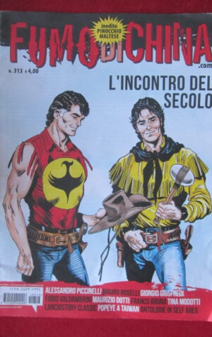 FUMO DI CHINA 313 2021 - COPERTINA ZAGOR    [W64]