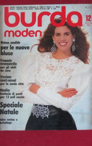 BURDA 12 1987 CON INSERTO    [TR2]