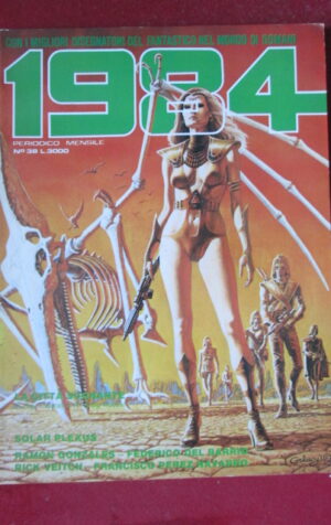 1984 MENSILE FUMETTI #38 CON LA RISPOSTA DI SILVER SURFER BUSCEMA [G240]