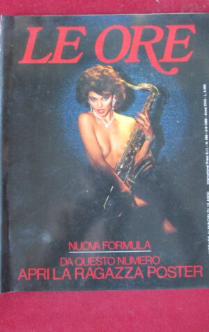 LE ORE RIVISTA EROTICA  988 1986 [JS28]
