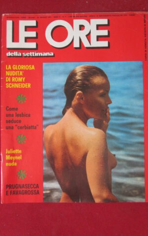 LE ORE 4 1974 RIVISTA EROTICA   [JS30]
